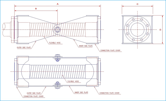 roof drain bend master joint